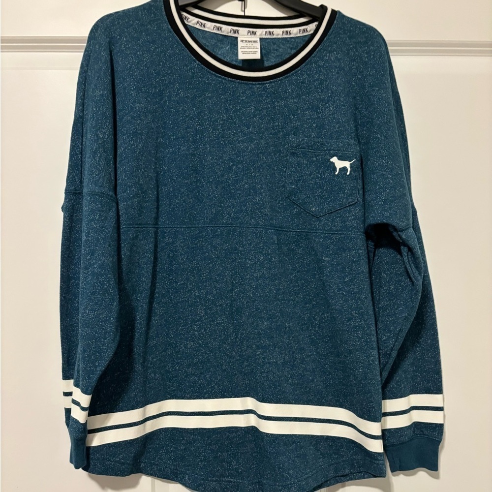 2/$30 Pink Victoria’s Secret Jersey Long Sleeve Top Size Small